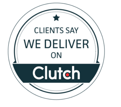 Logo da Clutch, responsável pelo ranking das melhores empresas de desenvolvimento de aplicativos