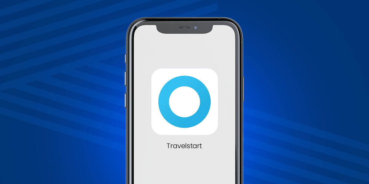 cellphone mockup travelstart app