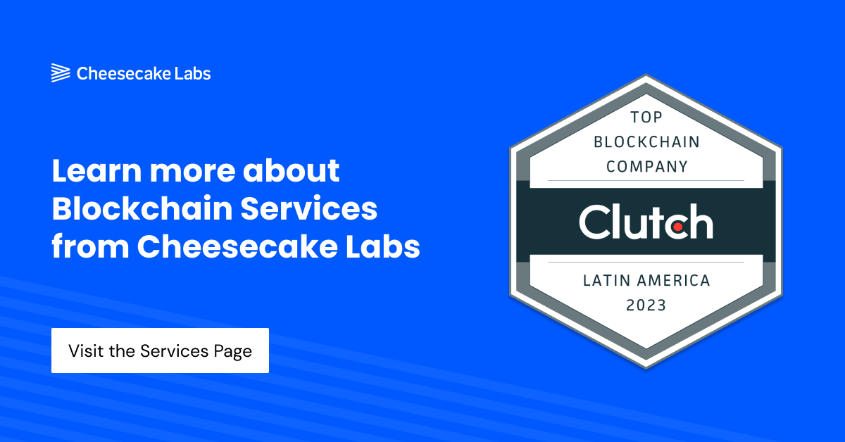 blockchain services cheesecake labs