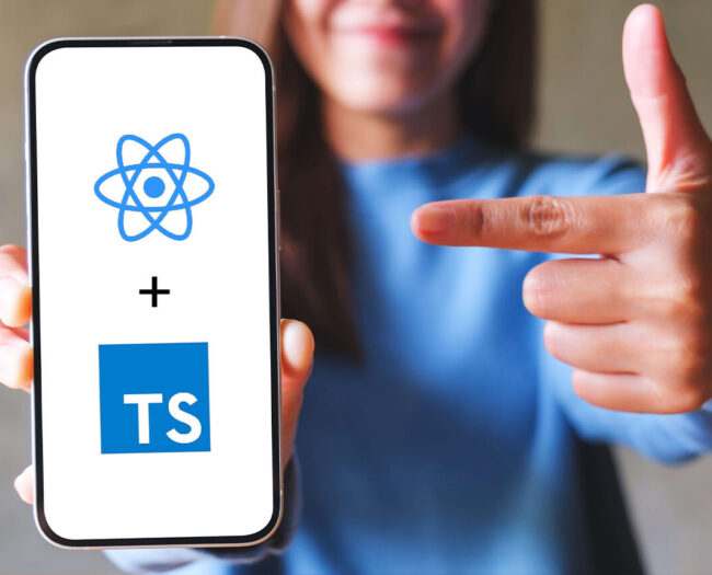 how to create react native app with typescript