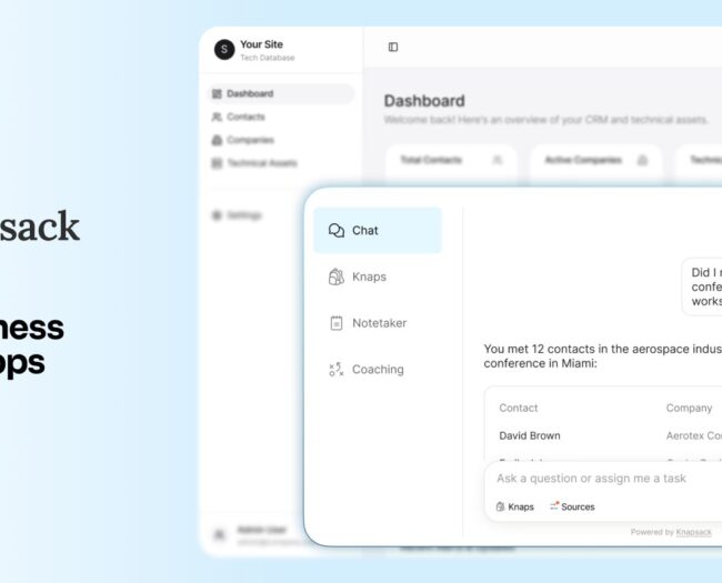 knapsack chat ai platform