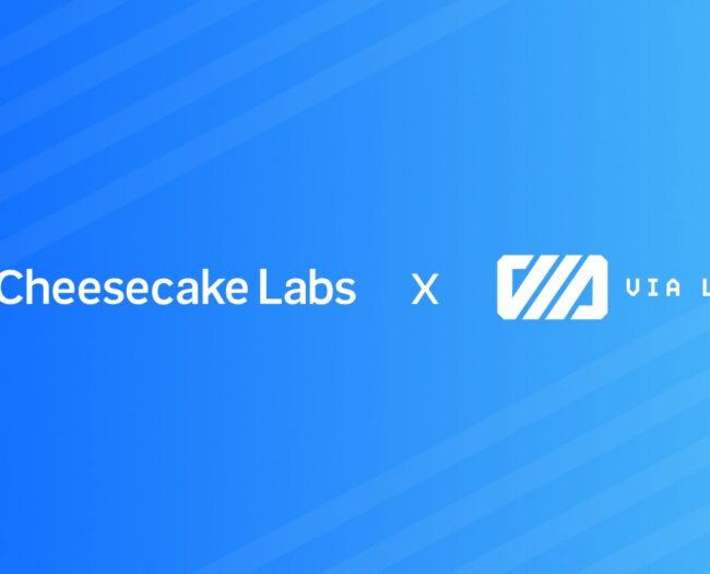 via labs and cheesecake labs partnership