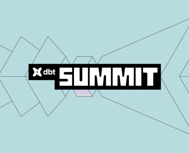 dbt Summit blogpost cover | | Cheesecake Labs